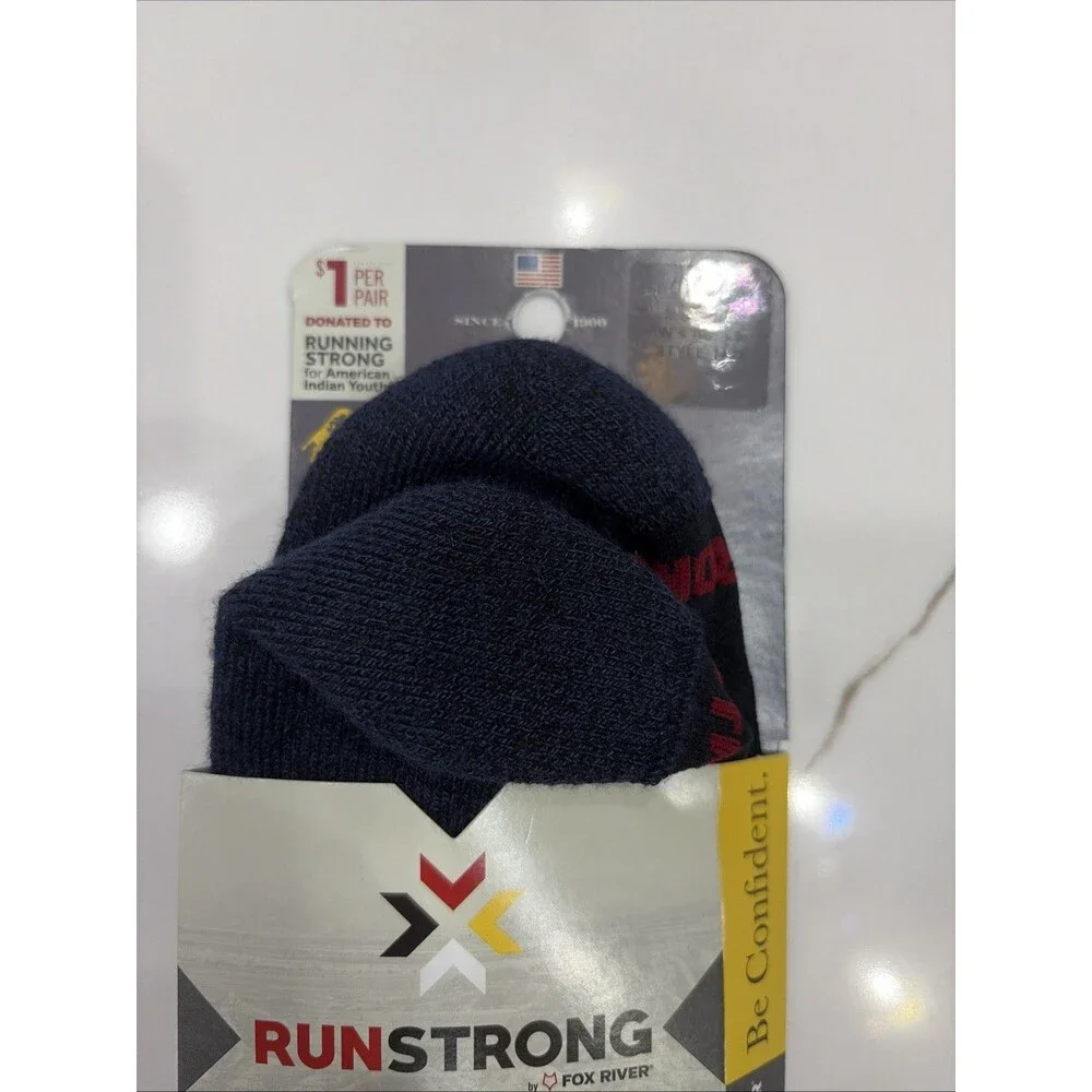 Fox River Runstrong Upland Mid-Weight Crew Socks Large M 9-11 / W 10-12 New